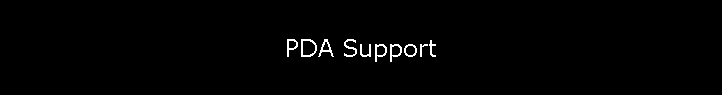 PDA Support